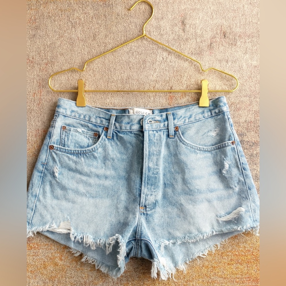 Agolde PARKER VINTAGE CUT OFF SHORTS. Size 31